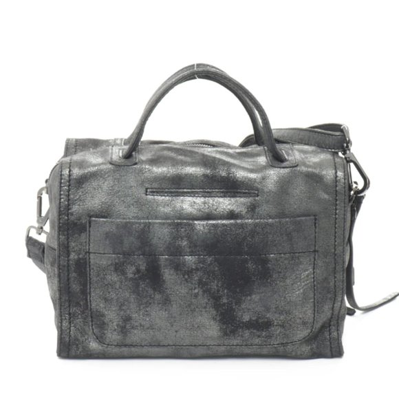 Carla Mancini Brinkley Black Silver Bag Purse - Picture 7 of 7